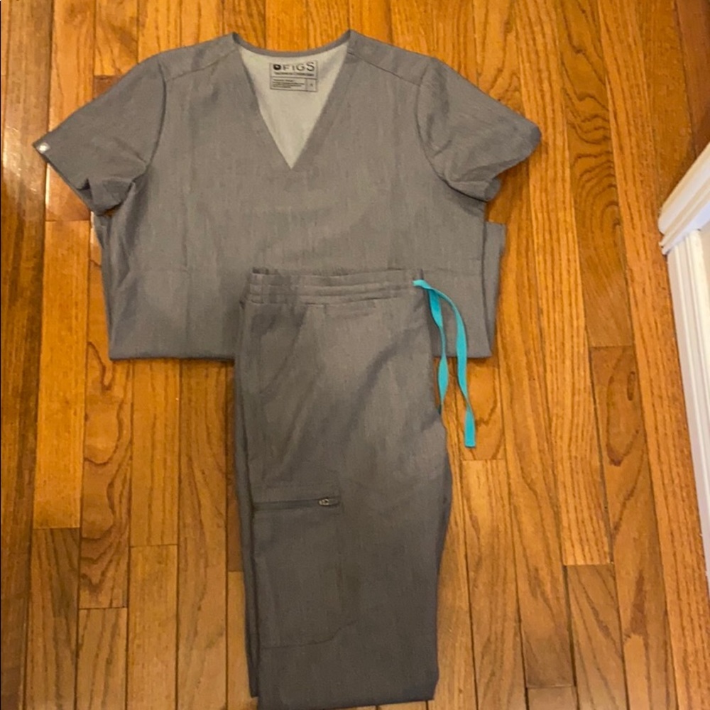 Figs Gray Scrubs
